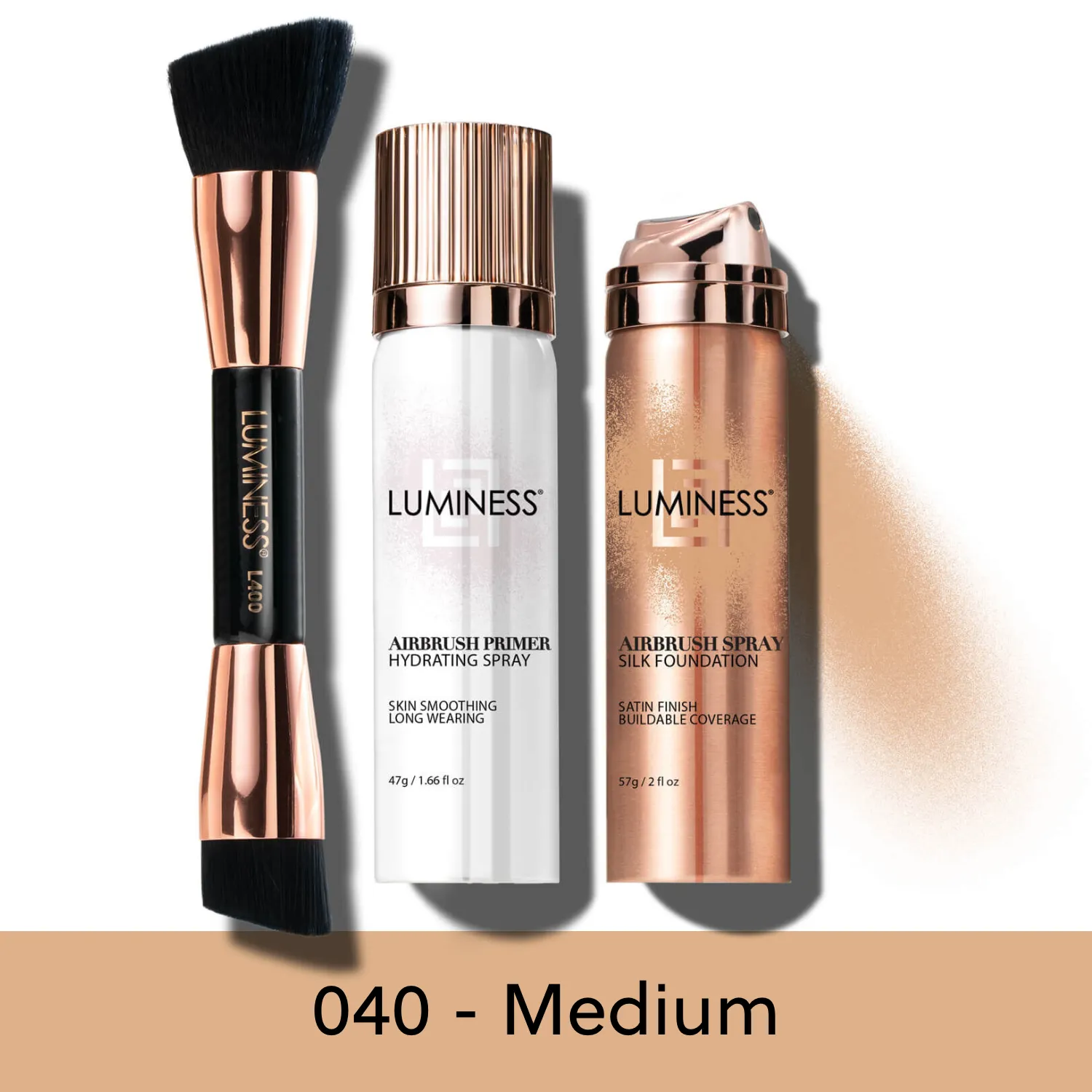 Airbrush Spray Silk Foundation Starter Kit