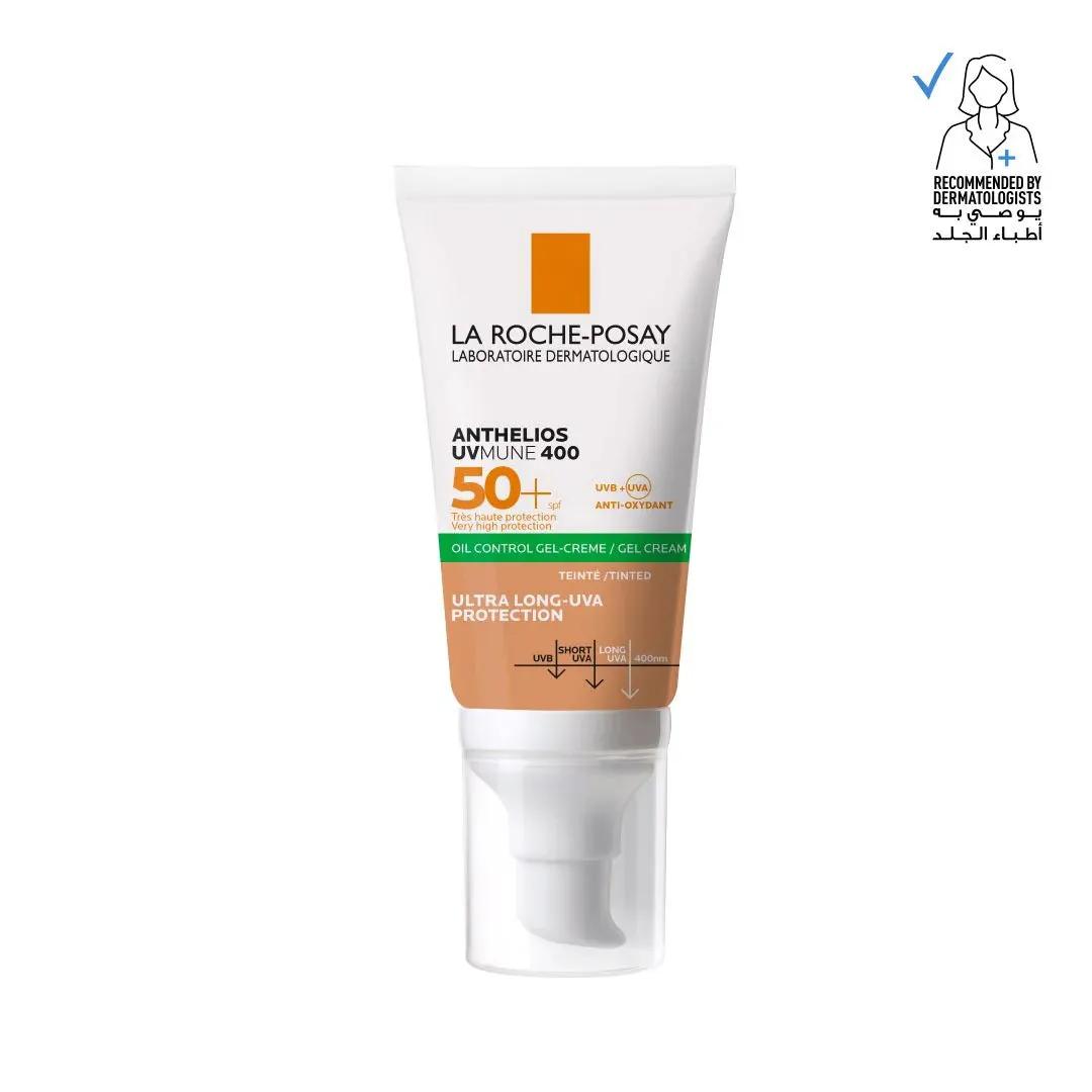Anthelios Xl Spf 50  Tinted Dry Touch Gel-Cream Anti-Shine