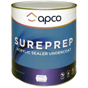Apco Sureprep Undercoat Acrylic White 4L