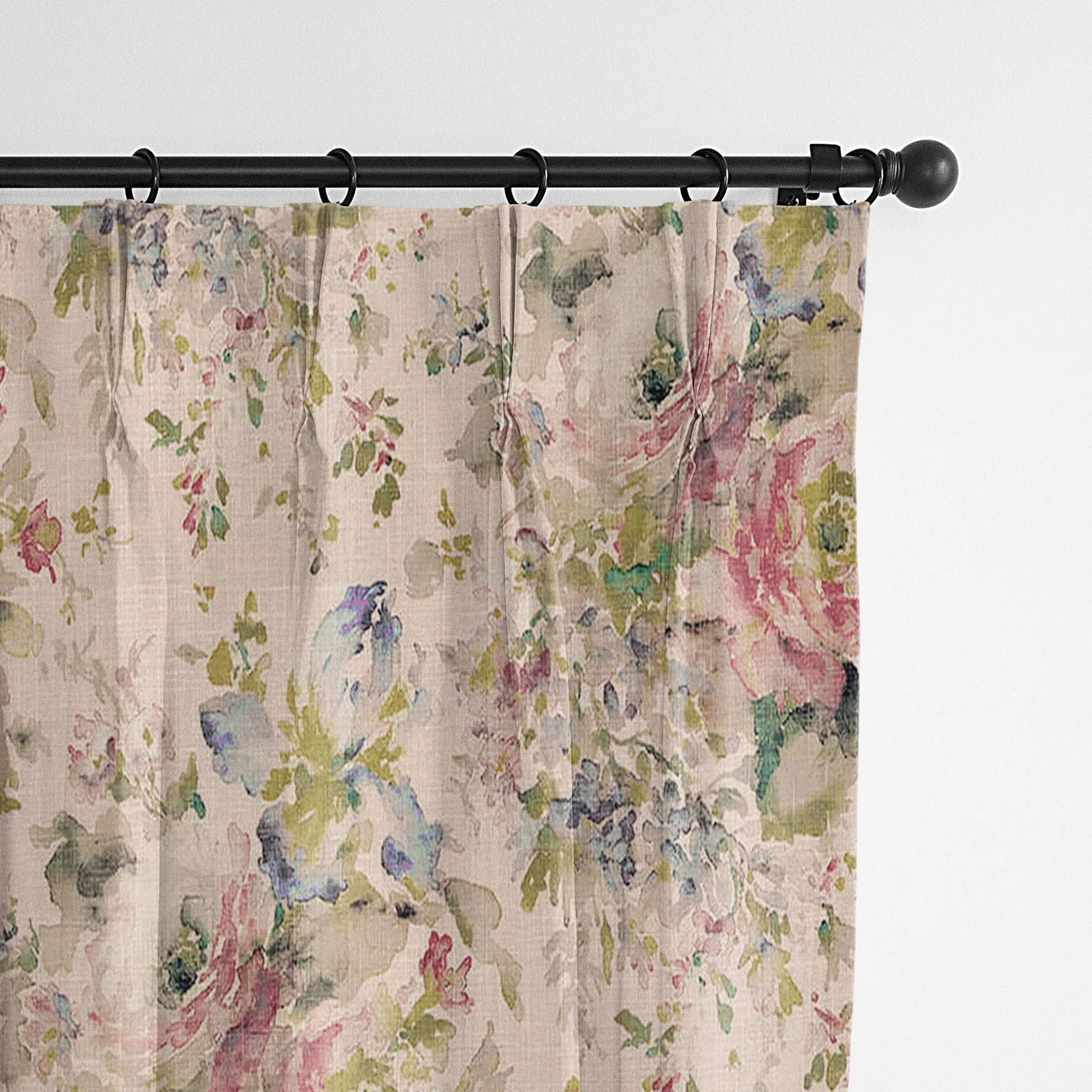 Athena Linen Blush Drapery