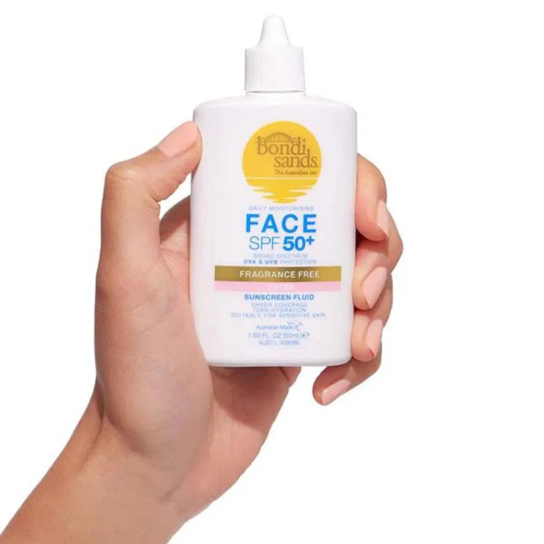 Bondi Sands SPF 50  Fragrance Free Tinted Face Fluid - 50ml
