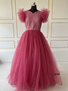 BT1419 Blush Harmony – Elegant Mother & Child Ensemble