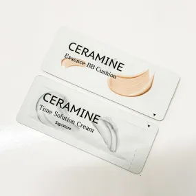 Free Ceramine BB Cushion & Time Solution Cream Sachets (2EA)