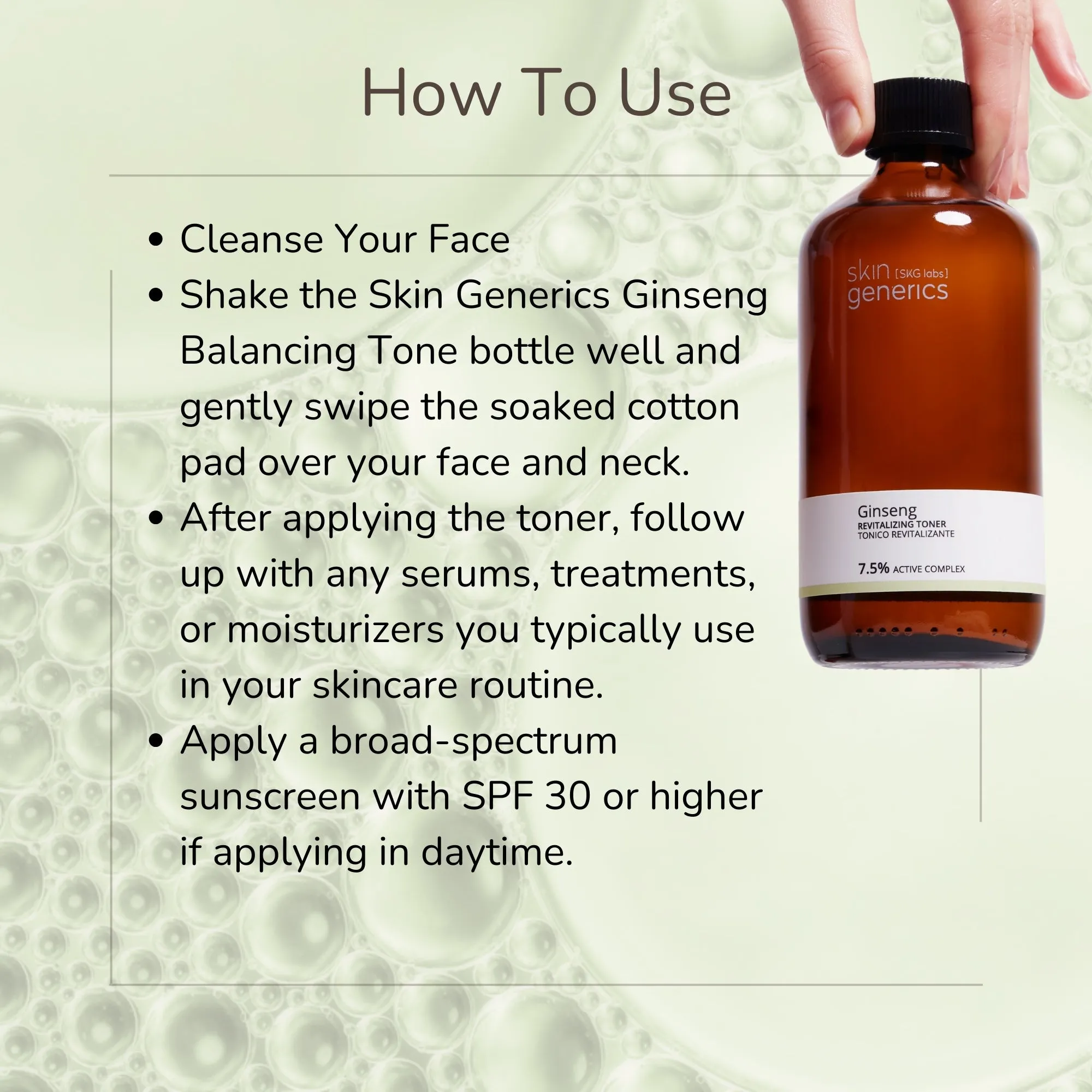 Ginseng Revitalizing Facial Tonic