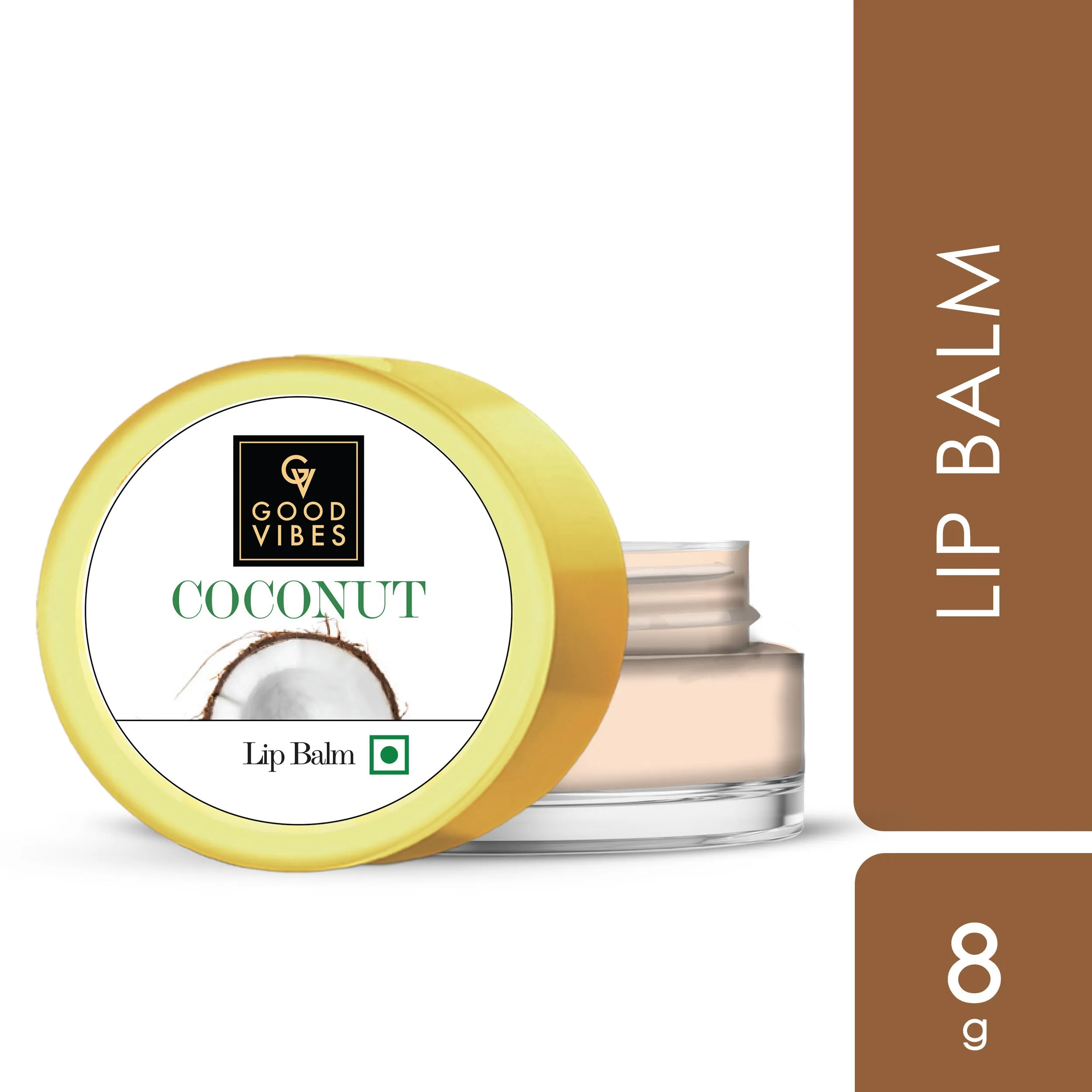 Good Vibes Lip Balm - Coconut (8 gm)