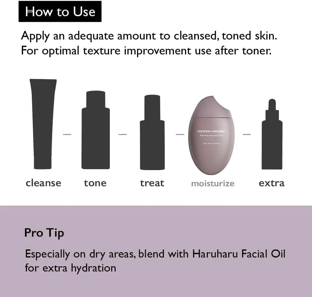 HARU HARU WONDER Black Rice 10 Hyaluronic Cream