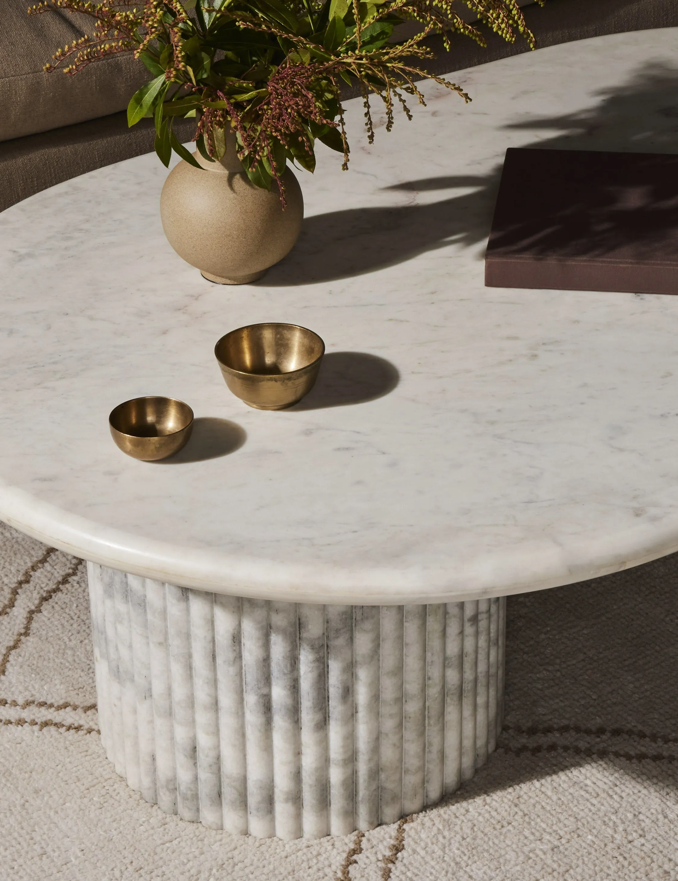 Mercer Oval Coffee Table