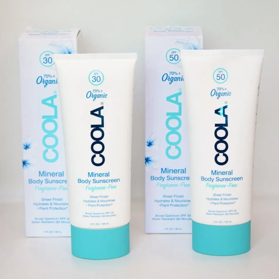 Mineral Body Organic Sunscreen Lotion SPF 50