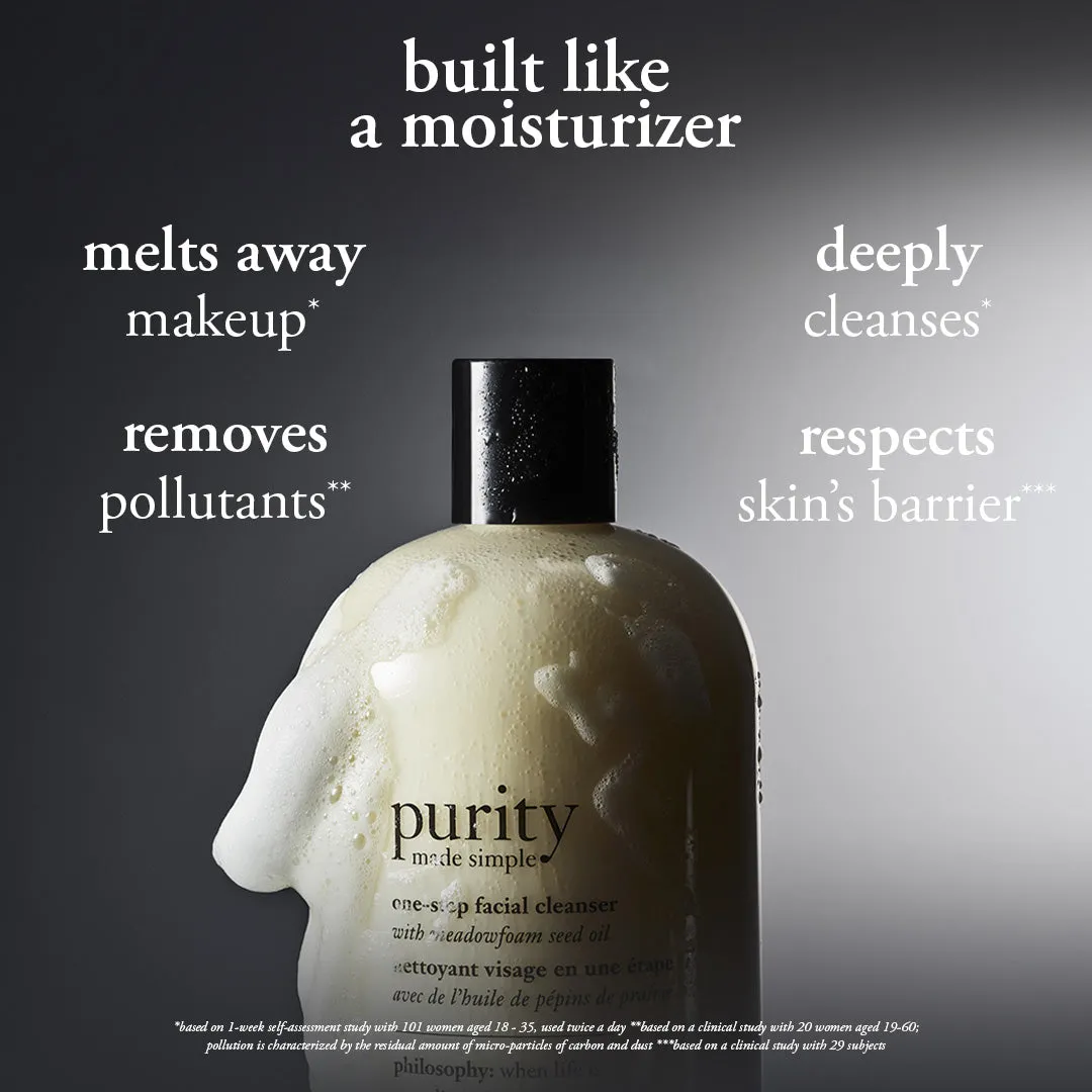 one-step facial cleanser