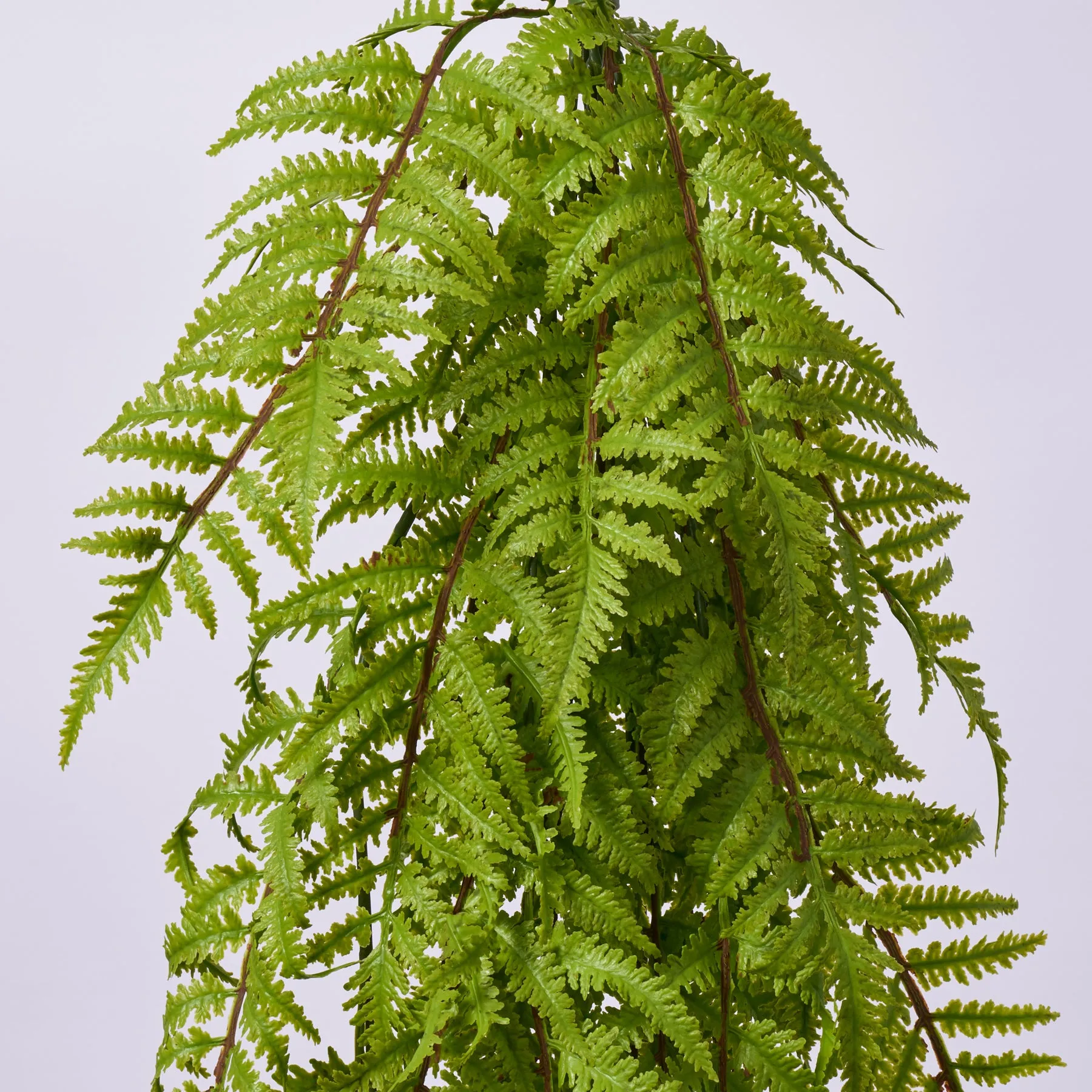 Real Touch Green Hanging Fern Vine Faux Everyday Greenery Bush Spray - 36"
