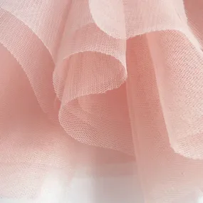 Soft Tulle Fabric 150cm Wide - Blush
