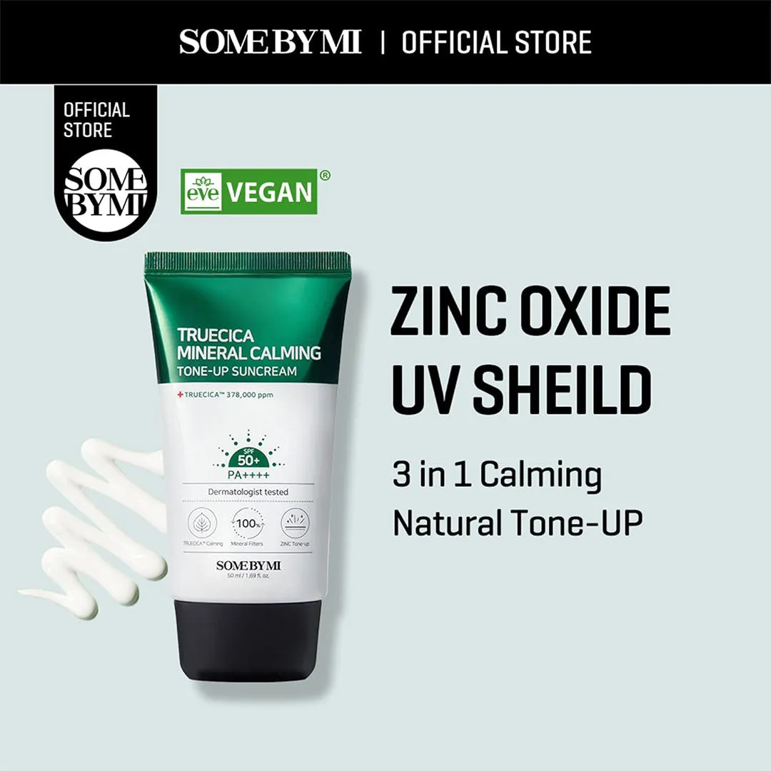 Some By Mi Truecica Mineral Calming Tone-Up Suncream / SPF50 