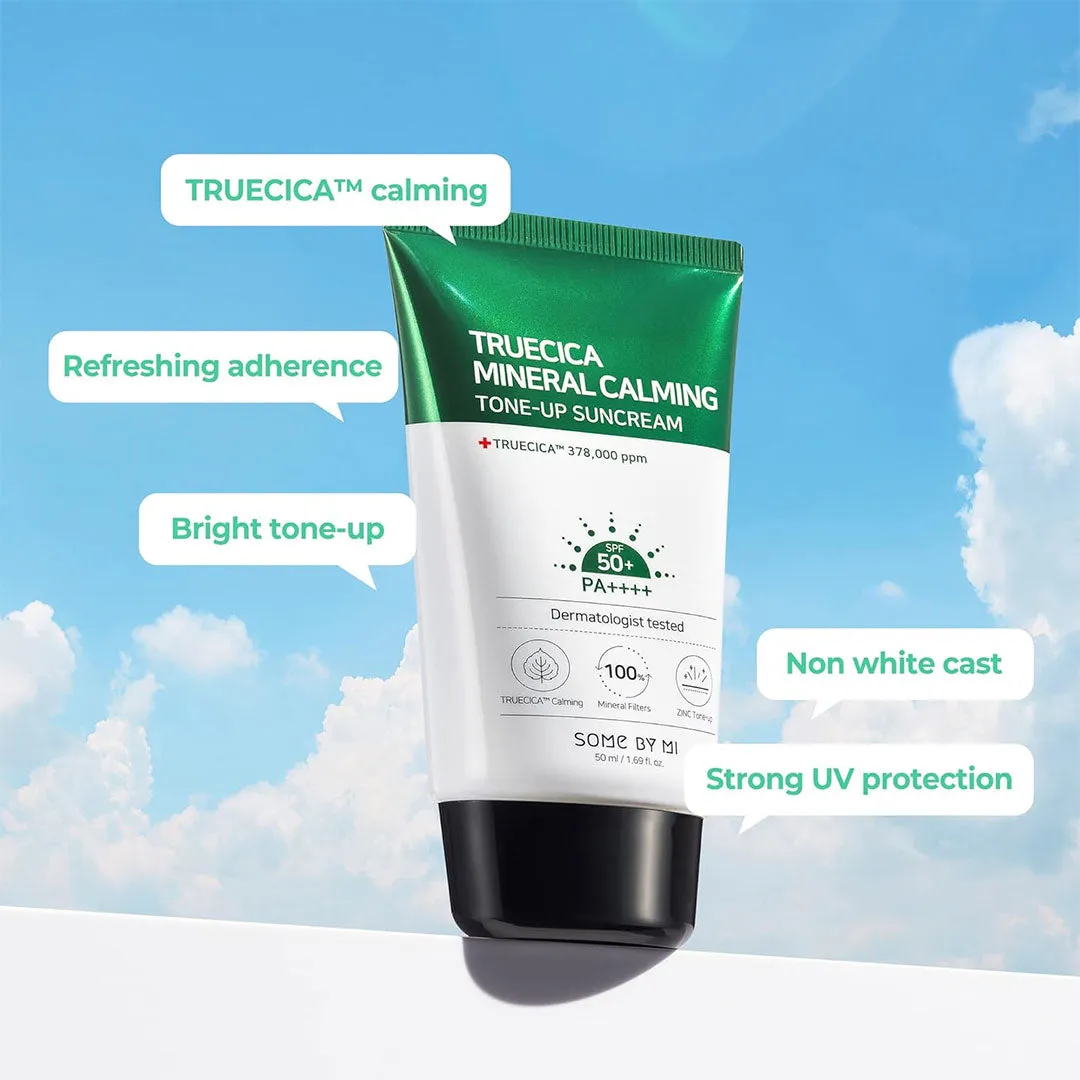Some By Mi Truecica Mineral Calming Tone-Up Suncream / SPF50 