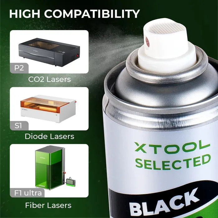 xTool Black Laser Marking Spray - 8.5oz